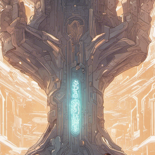 The object forge stands before Matt, a shimmering creation of possibilities. Compact and sleek, adorned with intricate designs. A soft, pulsating glow emanates from its core, inviting him to create something extraordinary. The Loading Screen, an endless white expanse, serves as the backdrop.