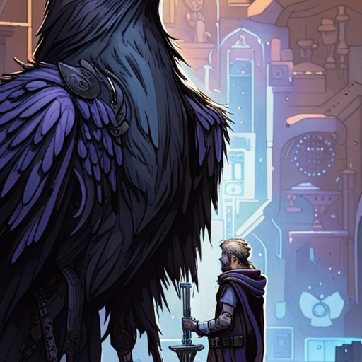 Odin stands in front of the object forge, watching as it hums and whirs. In the holocule extruder, a beautifully detailed raven named Muninn takes shape. With a satisfying ping, the object is complete, ready for Odin to pick up. The white expanse of the Loading Screen stretches out behind him, a blank canvas for his creations.