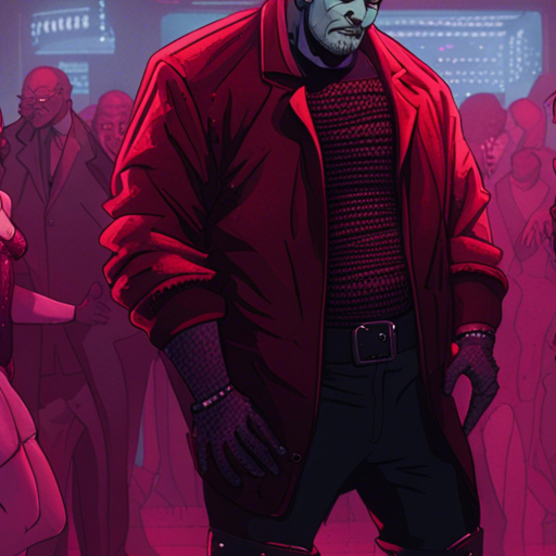 Zeb stands in a dimly lit goth club, surrounded by thrashing goths on the dance floor. Rolf, a rotund man in a mesh shirt, nods at Zeb. Anesthesia, a strangely pale woman in a blood red velvet dress, smirks and raises an eyebrow. The large stage and bar line the far wall. It's Devil's Night, and Zeb is invited to join the den of darkness.