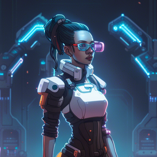 Jaycee stands in front of the object forge, a table-sized glass device with robotic arms and a holocule extruder inside. A holographic display above the forge reads "Input desired object specifications." The Loading Screen, an endless white expanse, serves as the backdrop for this scene. The time of day is indeterminate, as there is no natural light in this virtual space. The forge hums softly, ready to create anything Jaycee desires.