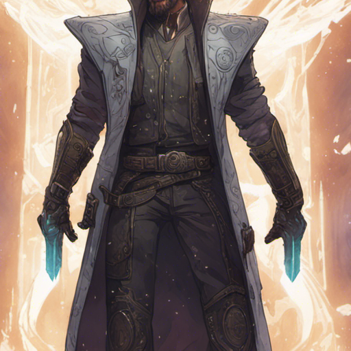 Thraeryn stands in the Loading Screen, surrounded by an endless white expanse. He focuses his magical energy, summoning a multitude of ethereal targets that fill the air. With swift precision, he draws his six-shooter and begins shooting at the targets, each shot finding its mark. The air is alive with the dance of magic and gunfire, showcasing Thraeryn's mastery as a gunslinger.