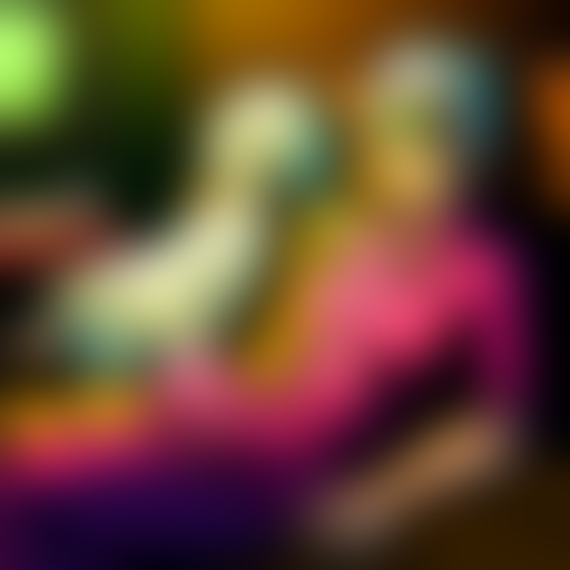 Merg sleeps on a pillow on a wooden bench, her sad eyes glowing in the darkness. Lazarus looks at Kappa, the ramen cook with a bowl on his head, wiping his hands on a small towel. Kappa approaches and asks in Japanese if Lazarus needs anything else.