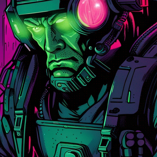 Zeb's eyes widen as he looks at the neural detonator grenades in the small case. The sleek black exterior gleams under the harsh fluorescent lights of the Corpo Security Hut. Each grenade is compact and deadly, with a small red button on top. Zeb can almost feel the power emanating from them, knowing that with a single push, they could unleash destruction. The air is heavy with tension, as if the grenades themselves are pulsating with anticipation. Zeb's heart races as he contemplates the immense power he holds in his hands.