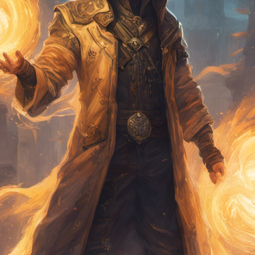 Thraeryn stands in the Loading Screen, a vast white expanse. He casts spells, conjuring flames and levitating objects. Determination fuels his desire to become a master sorcerer and gunslinger.