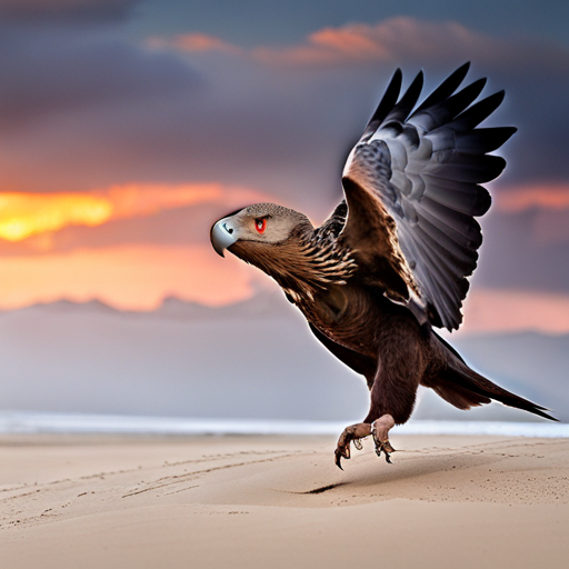 Zeb sees Pangolin grunt and nod at the newcomers. A buzzard takes off into the sky as a gust of wind picks up, carrying sand into their faces. After the wind dies down, the air clears up, leaving a fine layer of sand on the ground. Pangolin is covered in armor-like scales and has a long nose and sticky tongue. The newcomers' hair color and facial features are not described, nor is their species or type of creature. No vehicles or items are mentioned.